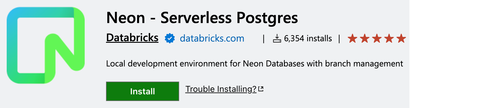 Neon VS Code Extension